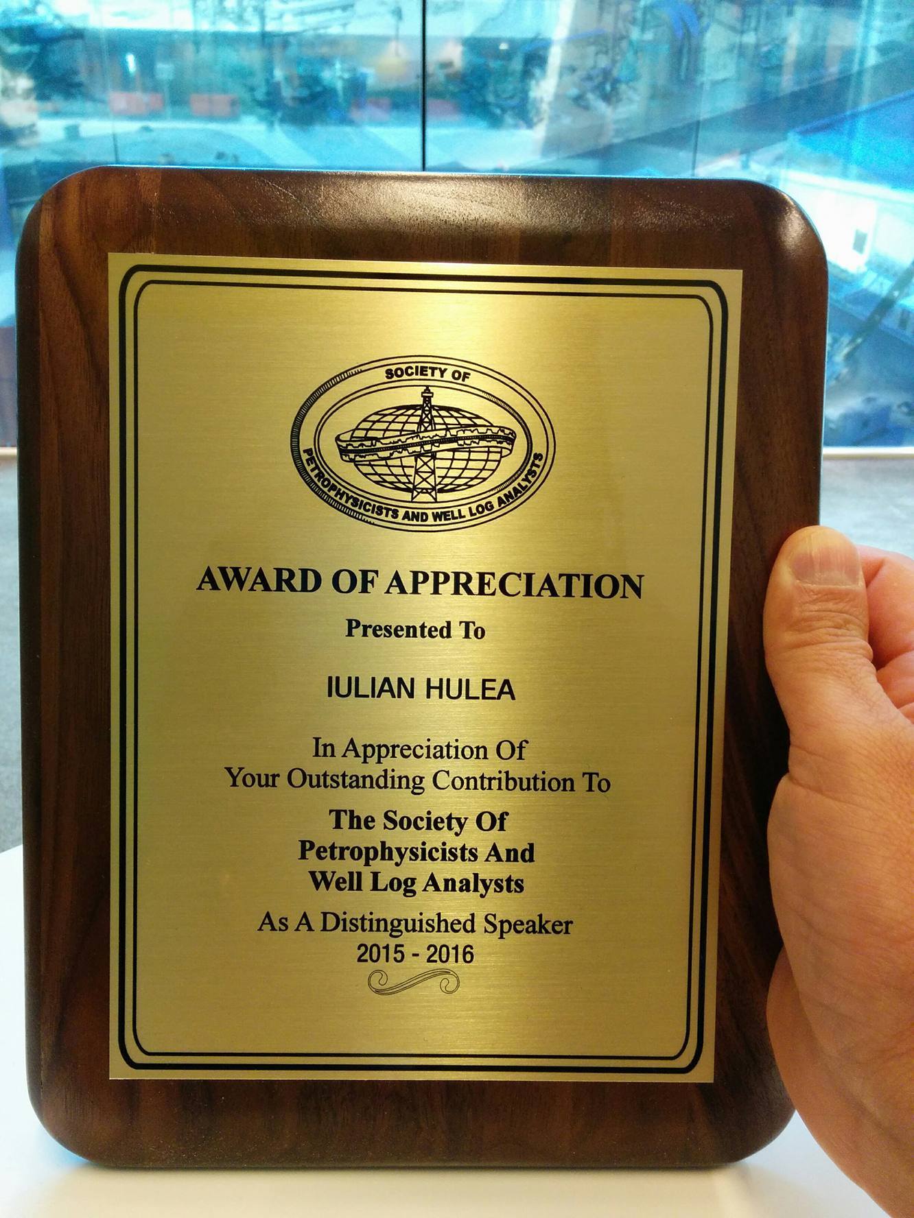 SWLA Plaque